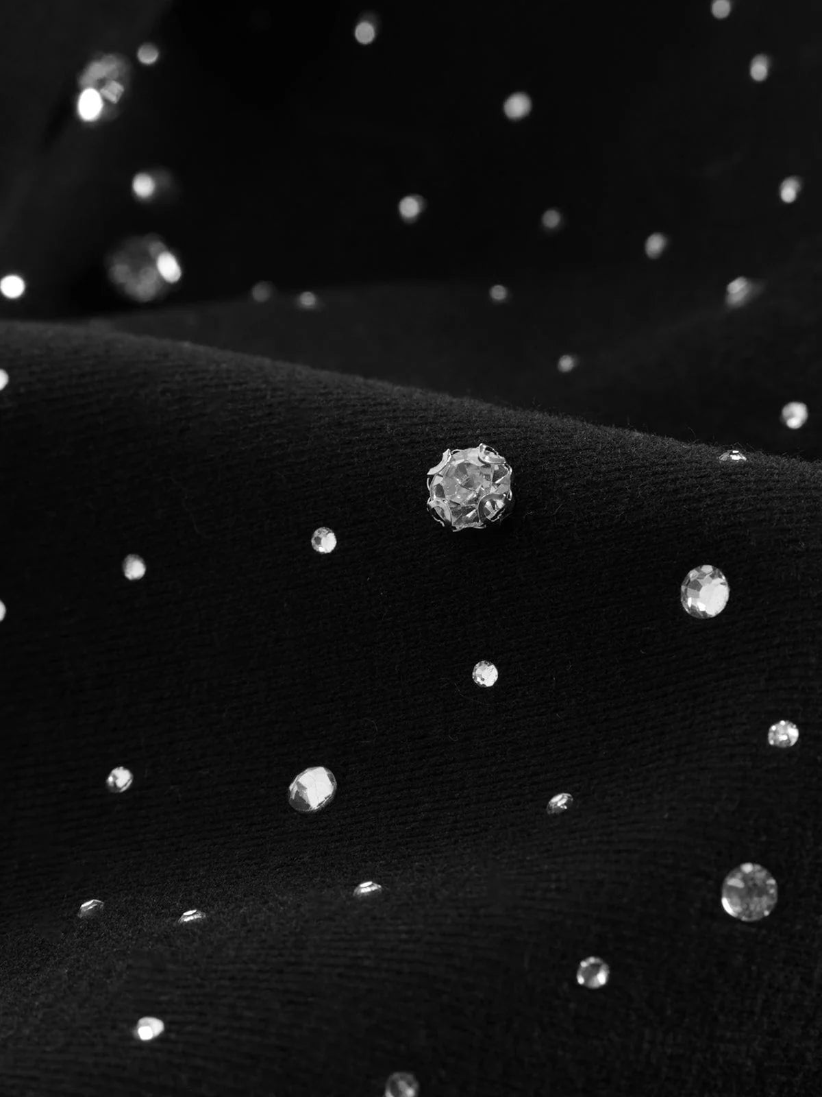 Shiny Rhinestone Hoodie (Unisex)