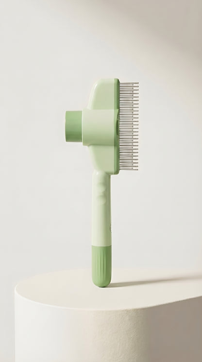 Self Cleaning Pet Hair and Flea Comb