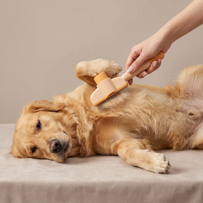 Self Cleaning Pet Hair and Flea Comb