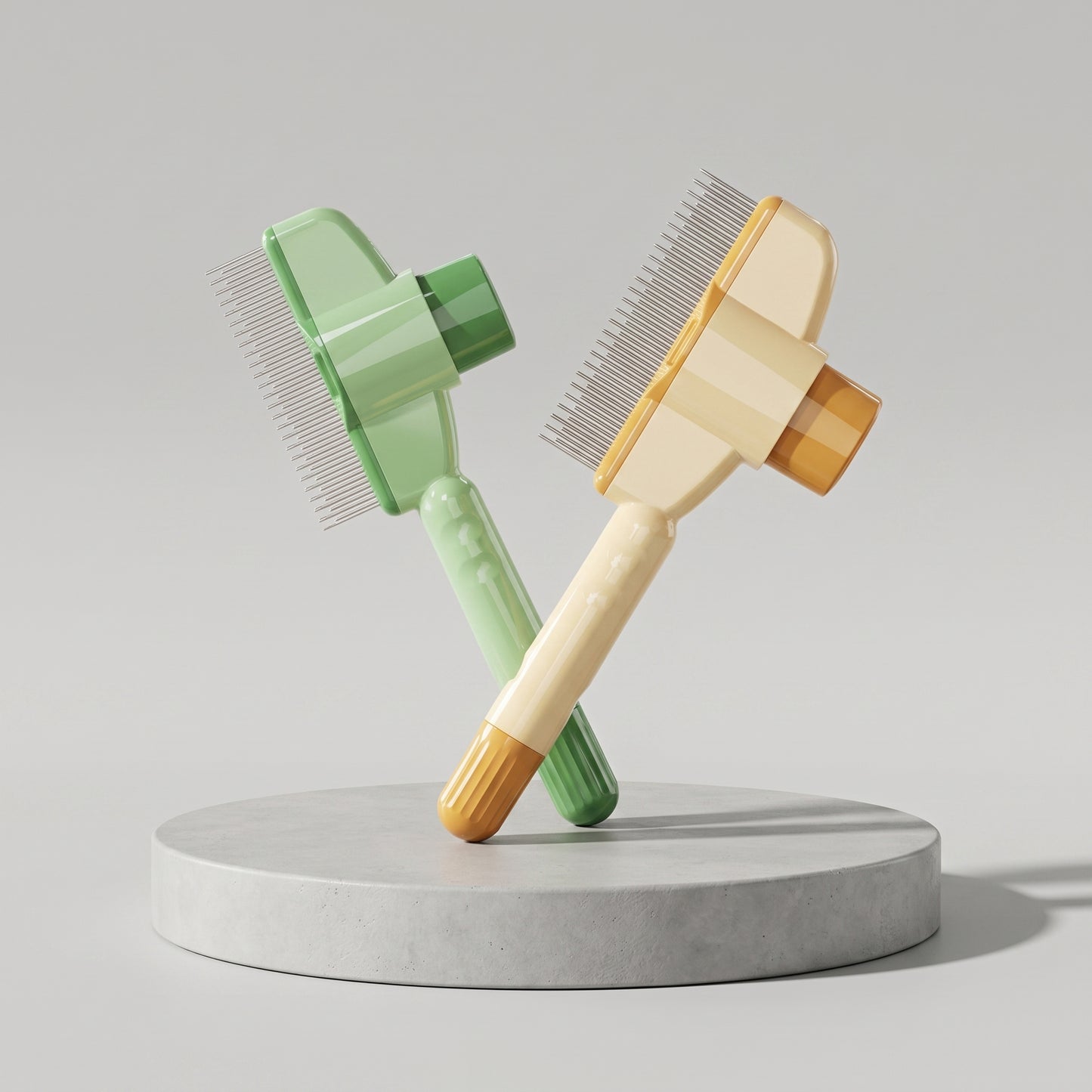 Self Cleaning Pet Hair and Flea Comb
