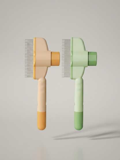 Self Cleaning Pet Hair and Flea Comb
